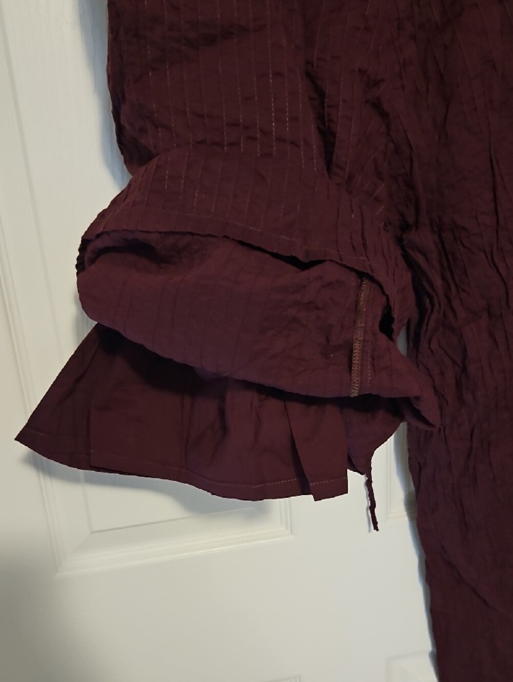 Wide-Leg Drawstring Pants - Picture 4 of 5